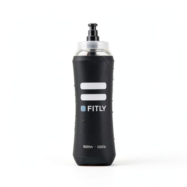 FITLY Collapsible Water Bottle Lightweight Folding Flask for-2