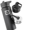 Iron Flask Insulated Water Bottle Stainless Steel Bubble Gum-4