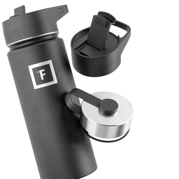 Iron Flask Insulated Water Bottle Stainless Steel Bubble Gum-4