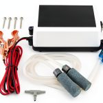 Marine Metal Aquarium Air Pump Automatic Battery Powered-0