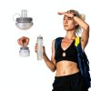 SKIDAY Collapsible Water Bottle BPA Free 500ml Running Flask-3