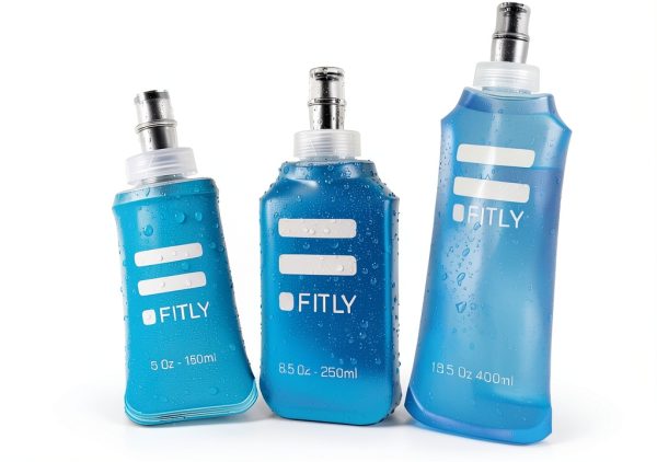 FITLY Soft Flask Collapsible BPA Free Hydration for Runners-0