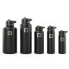 Iron Flask Insulated Water Bottle Stainless Steel Bubble Gum-5