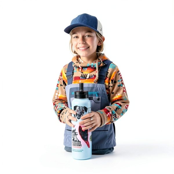 Iron Flask Insulated Water Bottle Stainless Steel Bubble Gum-7