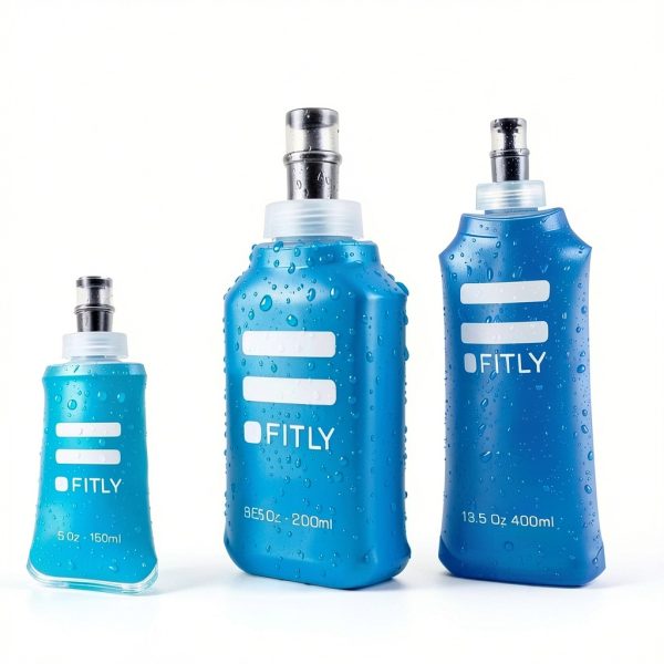 FITLY Soft Flask Collapsible BPA Free Hydration for Runners-1