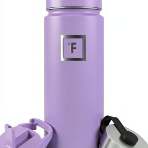 IRON FLASK Water Bottle Stainless Steel Insulated Lavender-0