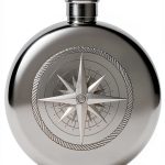 Kikkerland Stainless Steel Flask Camping Hiking Hydration-0