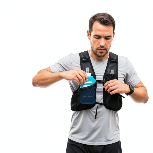 FITLY Soft Flask Collapsible BPA Free Hydration for Runners-4