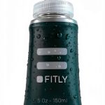 FITLY Collapsible Running Soft Flask Petrol Blue Hydration-0
