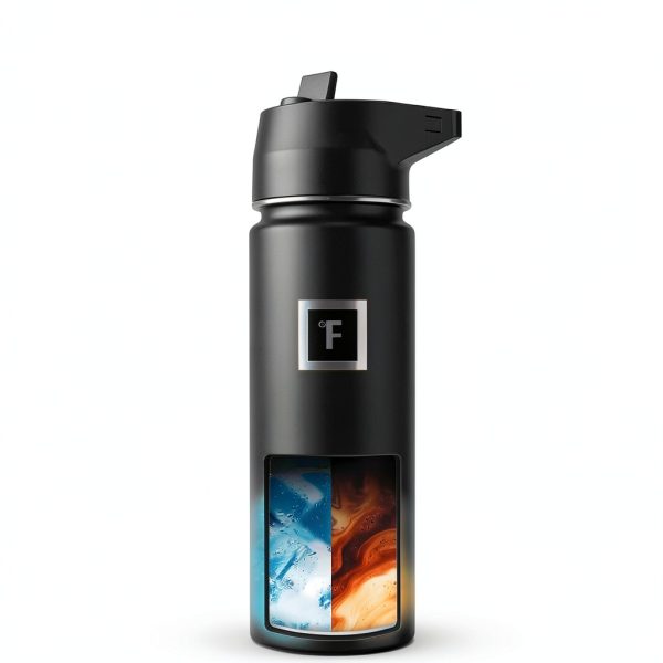Iron Flask Insulated Water Bottle Stainless Steel Bubble Gum-3