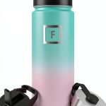 Iron Flask Insulated Water Bottle Stainless Steel Bubble Gum-0