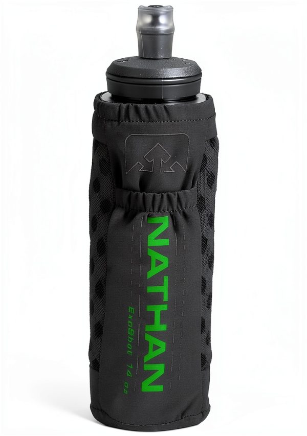 Nathan ExoDraw 2.0 Running Water Bottle Handheld BPA Free-6