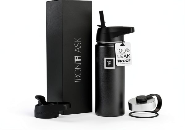 IRON FLASK Insulated Water Bottle Stainless Steel Leakproof-0