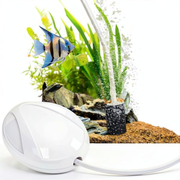 AQUANEAT Aquarium Air Pump for Small Tanks-2