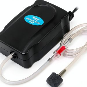Aquarium Air Pump hygger 1W Stone Design-0