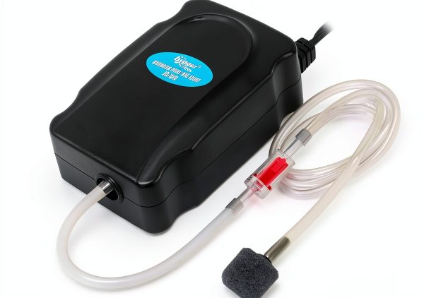 Aquarium Air Pump hygger 1W Stone Design-0