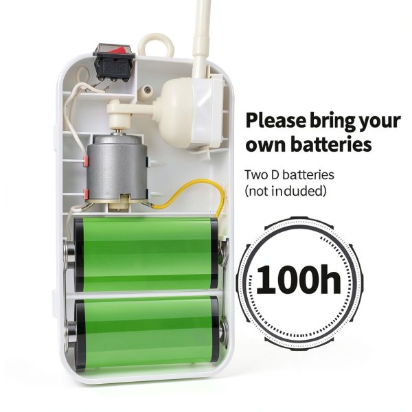 Aquarium Air Pump YQMIGU Portable Plastic Design-2