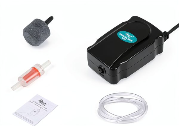 Aquarium Air Pump hygger 1W Stone Design-5