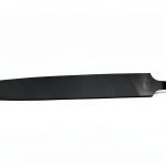 Crescent Nicholson 10" Mill Single Cut Bastard File Red Handle Grey-0
