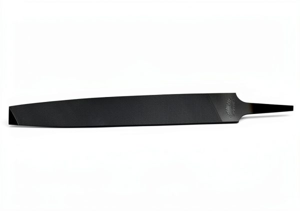 Crescent Nicholson 10" Mill Single Cut Bastard File Red Handle Grey-0