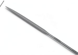 Grobet Swiss Pattern Needle File #4 Barrette 6-1/4 Inch Steel-0