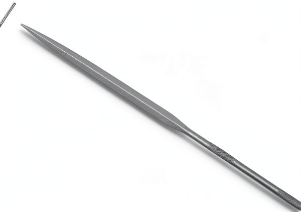 Grobet Swiss Pattern Needle File #4 Barrette 6-1/4 Inch Steel-0