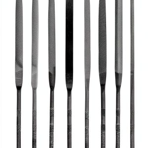GNSI62-12-Piece Swiss Pattern Needle File Set, Medium Cut, 6-1/4"-0