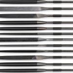 Grobet Swiss Pattern Needle Files 6-1/4 Inch Cut 2 Set of 12-0