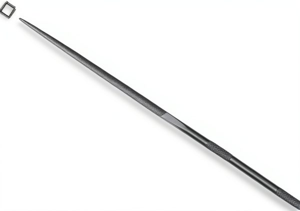 Grobet Swiss Pattern Needle File 5-1/2 Inch Square Cut 4-0