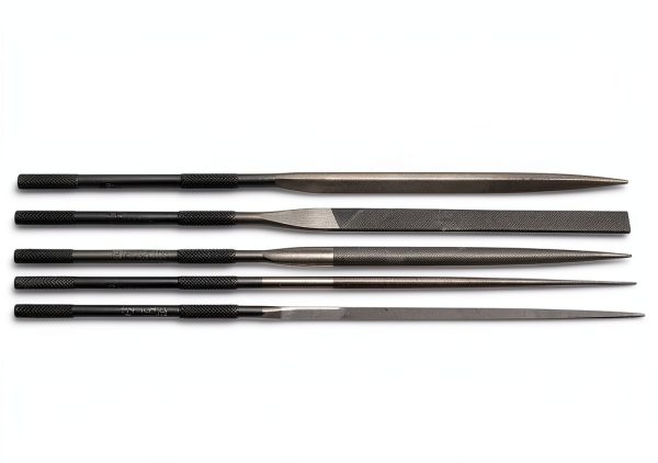 Swiss Pattern File by Grobet 5-1/2 inch Cut 2 Set of 6 Hand Files-0