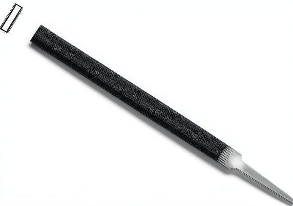 Swiss Pattern File Grobet 6in Precision Pillar File Silver Black-0