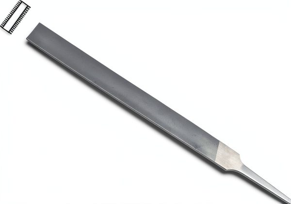 Swiss Pattern File by Grobet Pillar Regular 6 Inch Cut 2-0