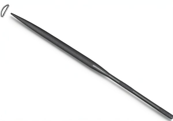 Swiss Pattern Half Round Needle File 14cm Grobet Cut 4-0