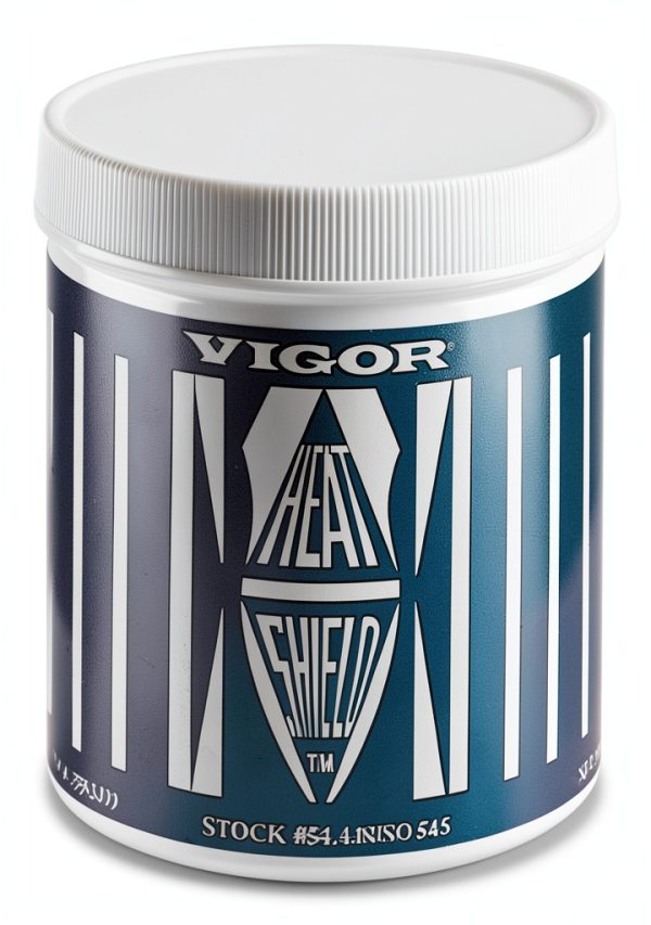Heat Shield Vigor 16 oz Jar - Grobet Swiss Pattern File, Durable Steel-0