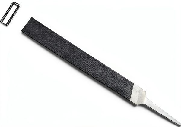 Swiss Pattern File Grobet Hand 6 Inch Cut 00 Gray Steel Hand File-0