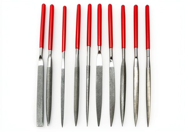Grobet Diamond Needle File Set of 10-0